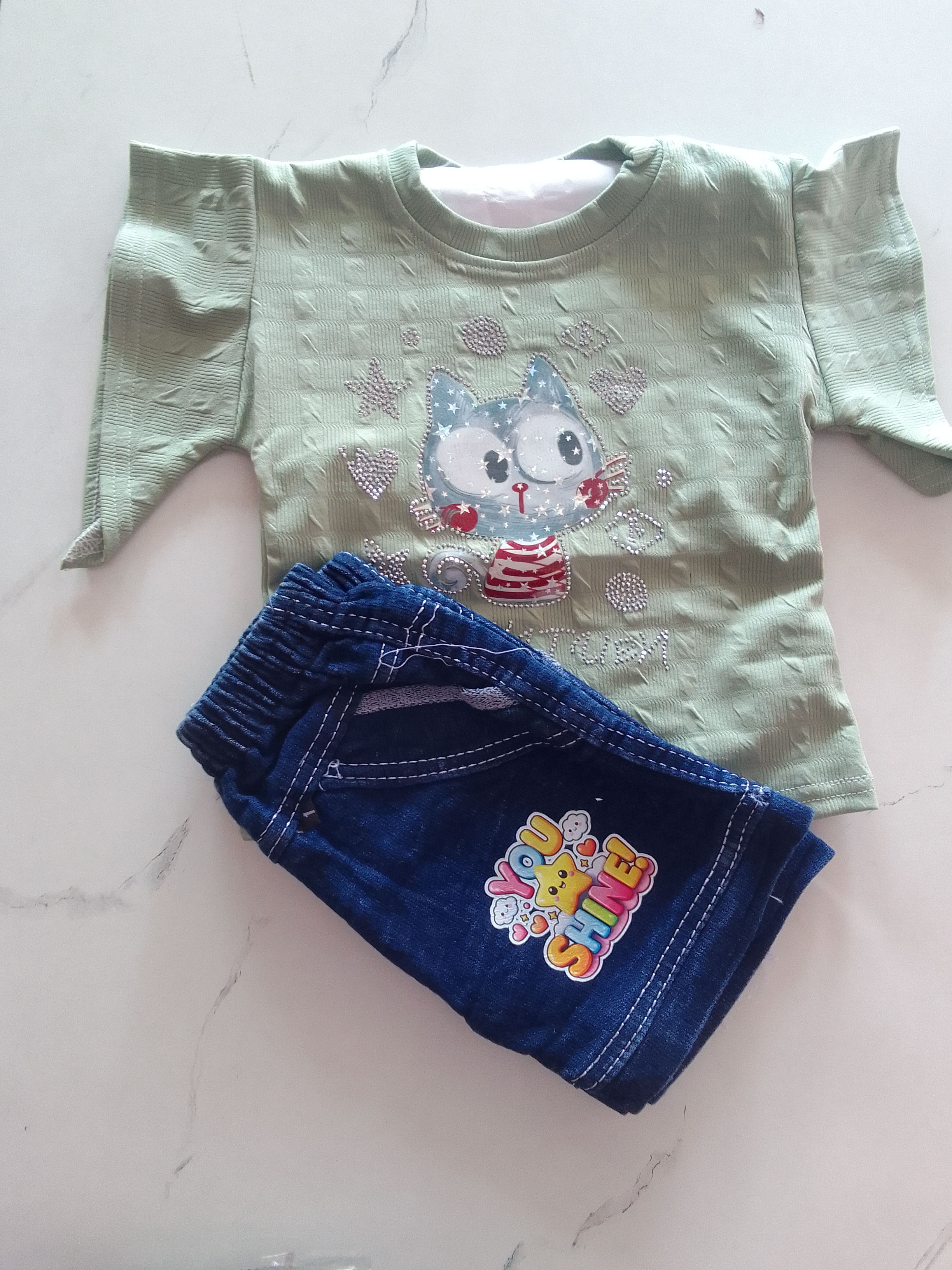 Girls beby short